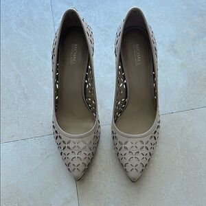 Tan Michael Kors heels